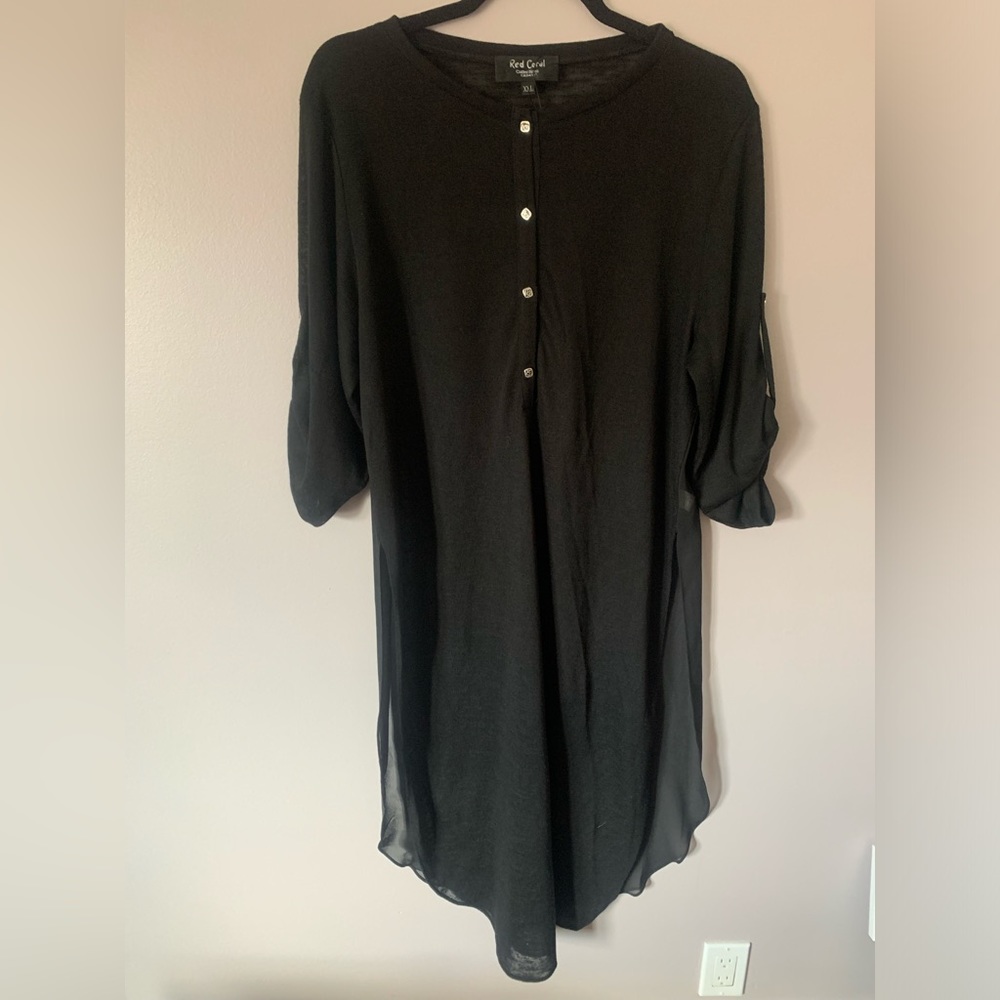 MAXI BLACK TUNIC